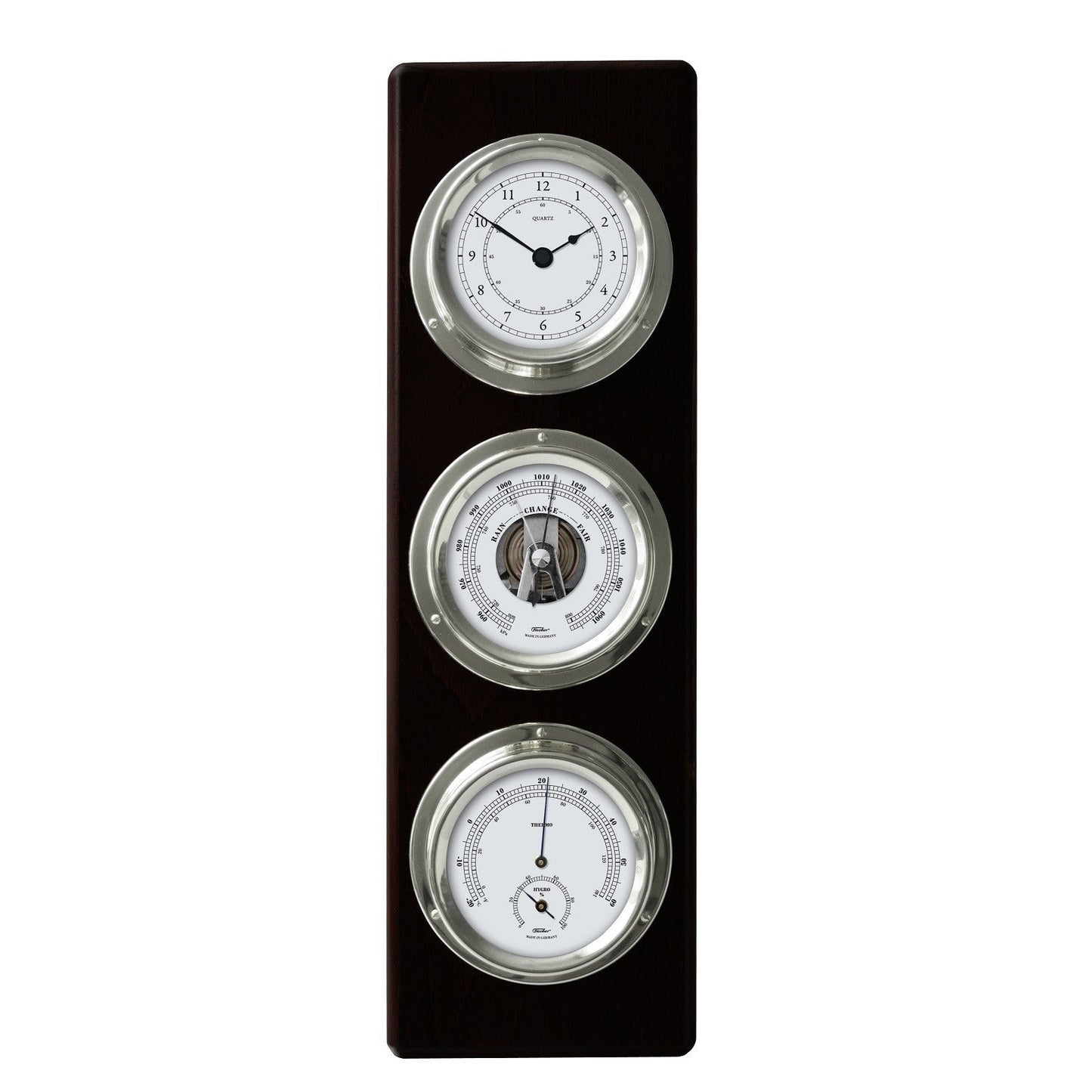 1538 | Weather Station With Quartz Clock - Omniyacht®