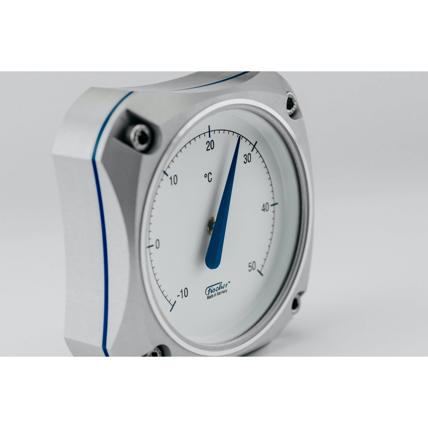 1590T Cockpit Thermometer Silver Edition