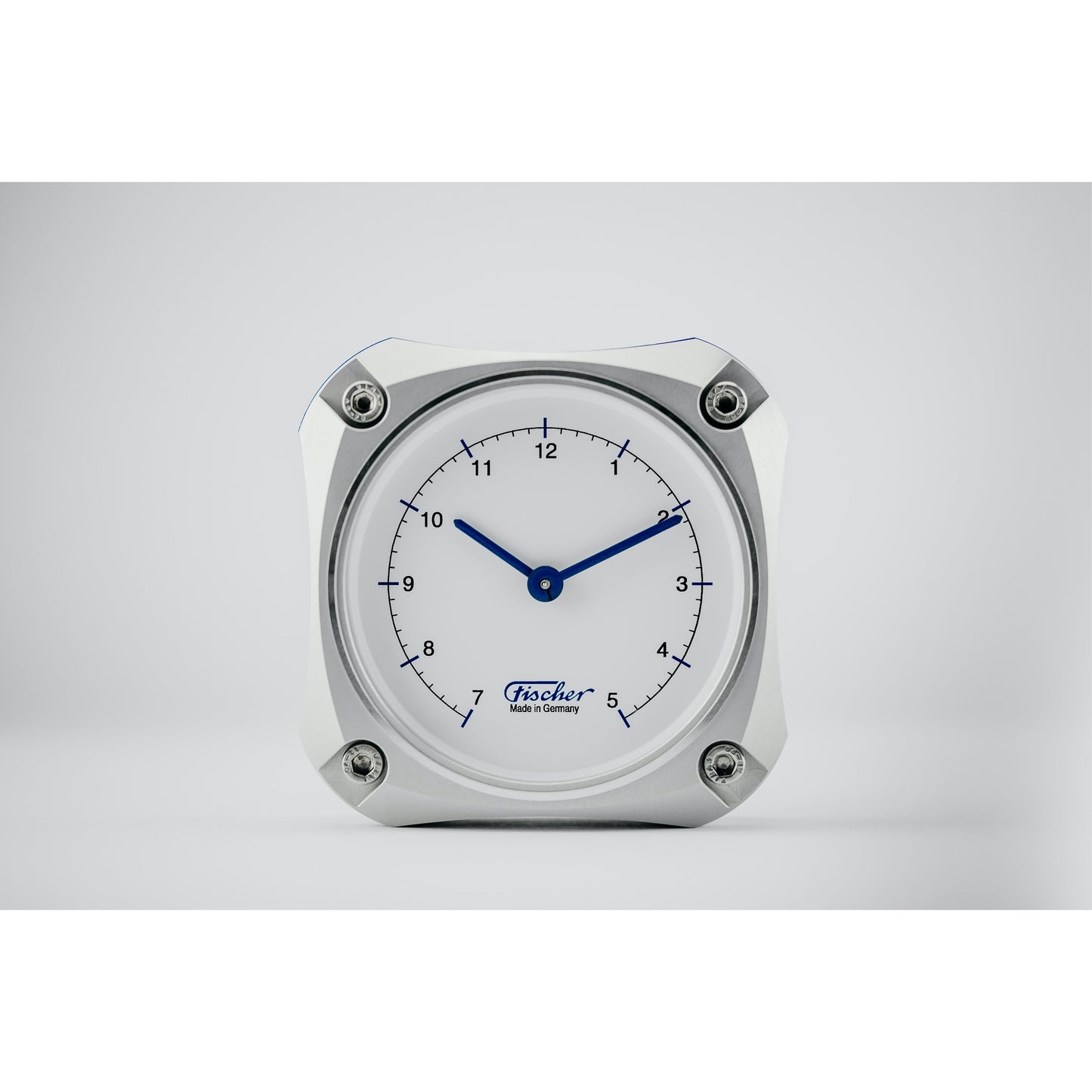1590U Cockpit Clock Silver Edition