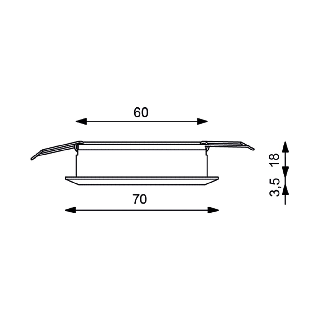 Recessed light EB12