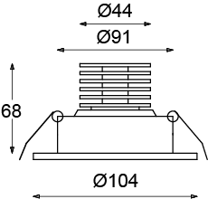 interior led spot light
