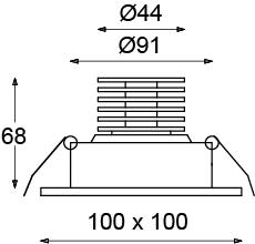 interior led spot light