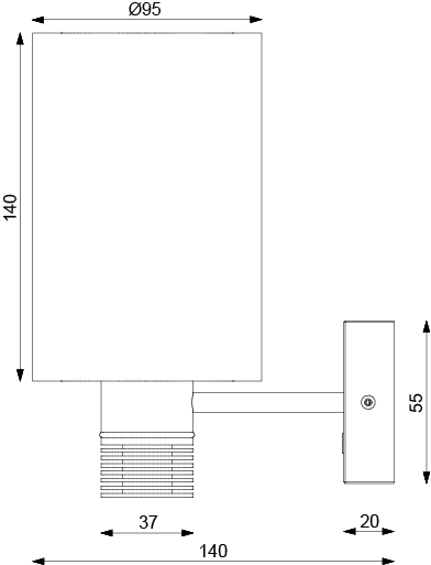interior led wall light