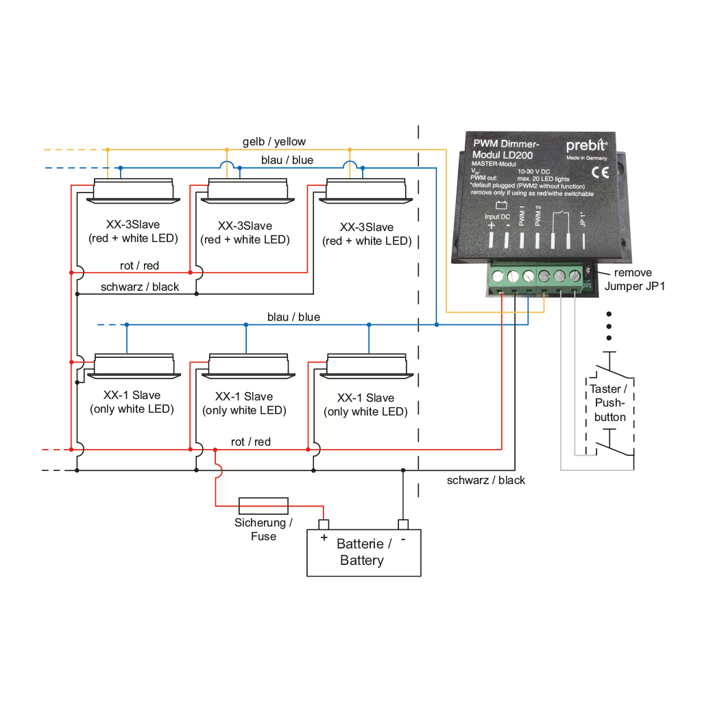 Prebit Dimmer module LD200
