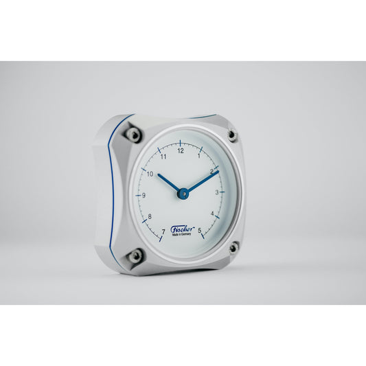1590U Cockpit Clock Silver Edition