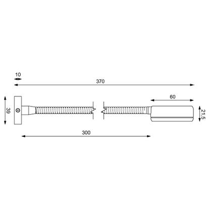 "FLEX05-IP68" LED Waterproof Reading Light - NAVIEL