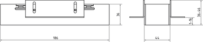 LED SQUARE 4 frameless - NAVIEL